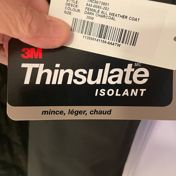 Brand new removable liner coat - Picture 4 of 5